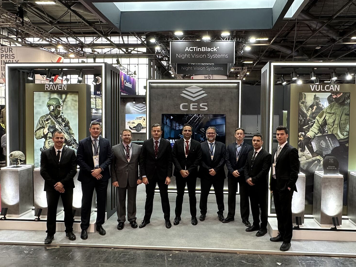 CES Advanced Armour at MILIPOL Paris 2025